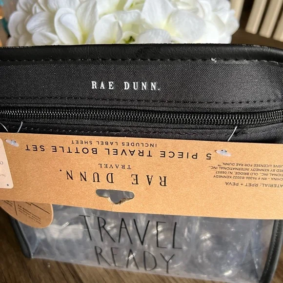 RAE DUNN 5 Piece TRAVEL SET - Picture 3 of 9